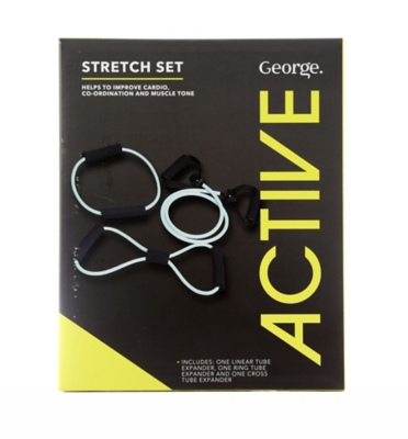 Active Workout Asda Gym Equipment Green Stretch Set Set Of Sports