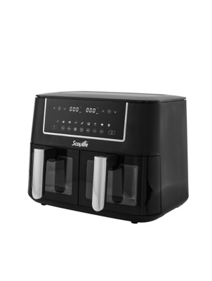 Scoville Black 8L Digital Air Fryer With Window Electricals