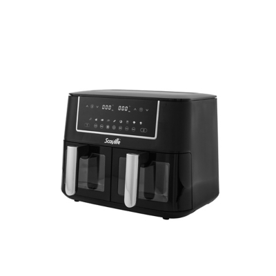 Scoville Unisex Black Digital Air Fryer With Window 8L