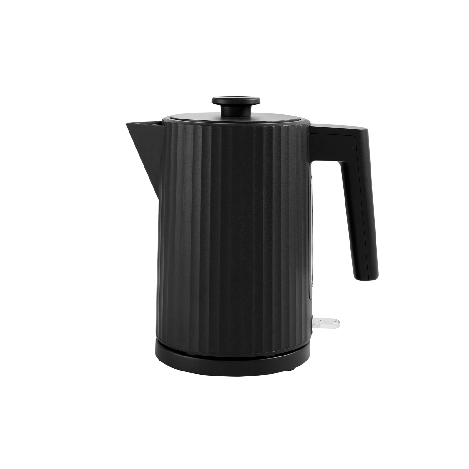 George Black Ribbed Fast Boil Kettle 1.7L