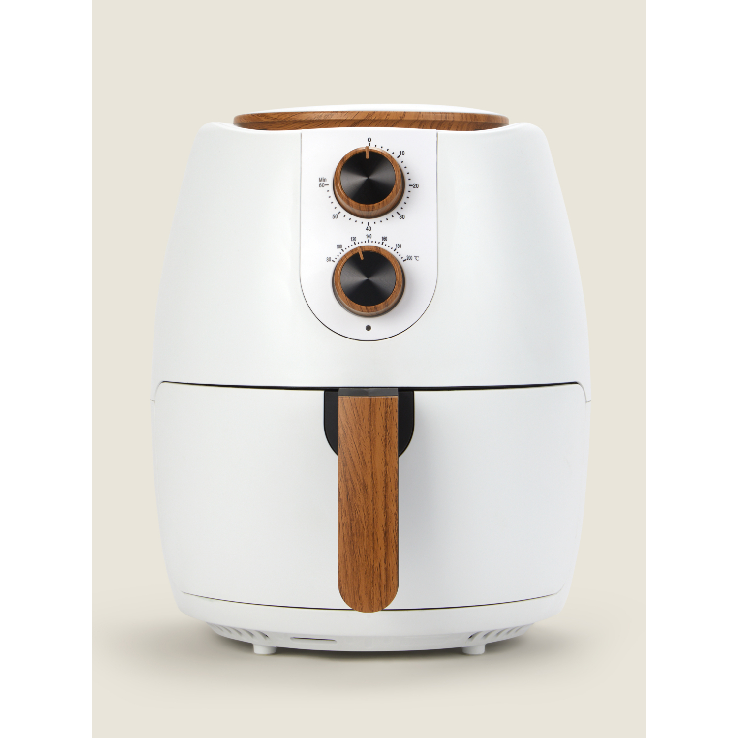 George Home White Matte Scandi 4L Manual Air Fryer