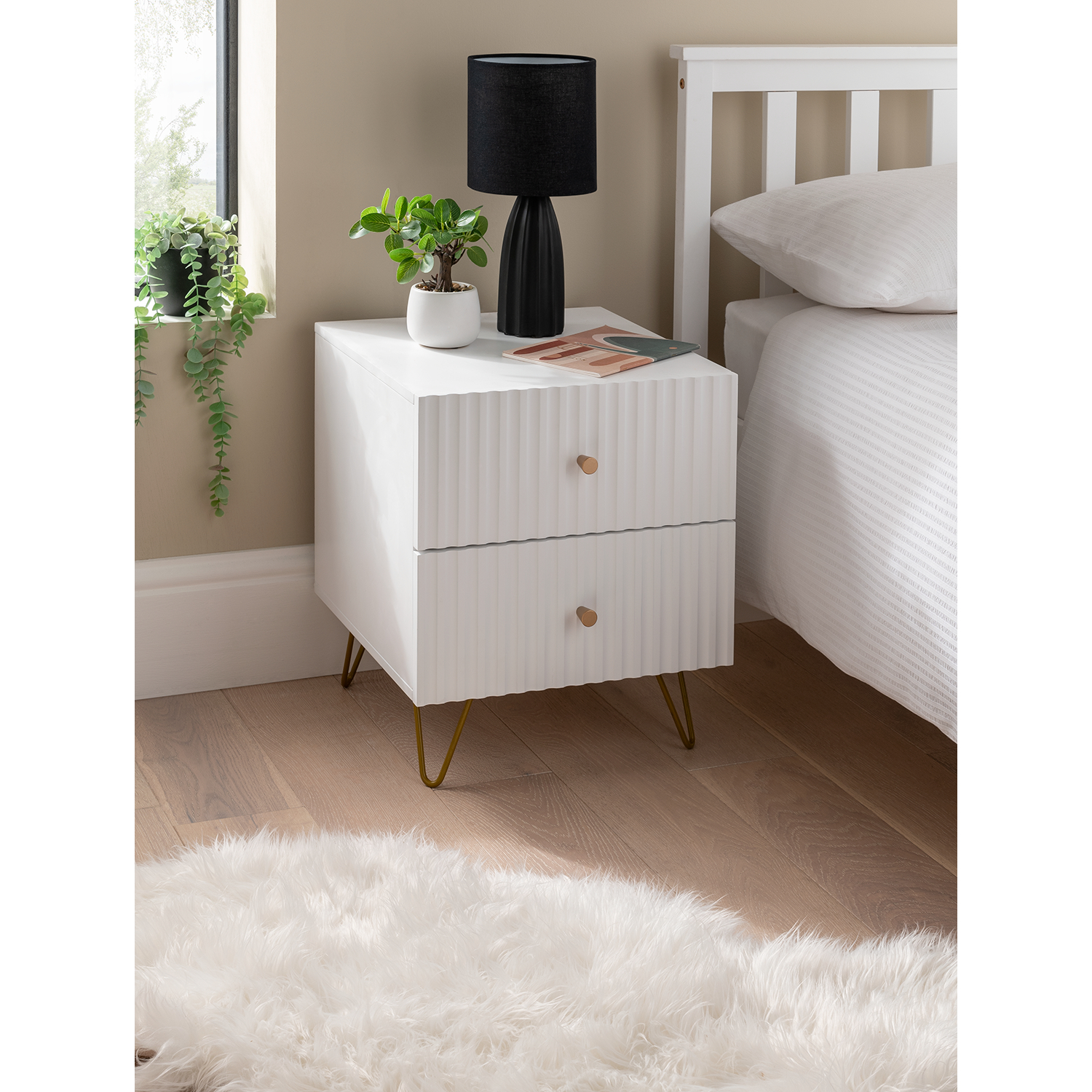 George White Bedside Drawers