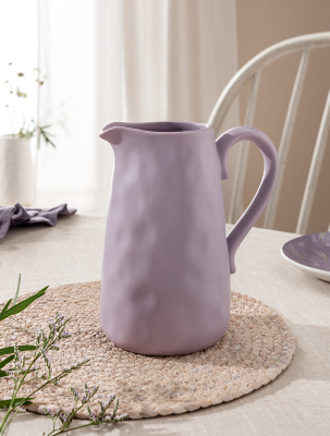 Stacey Solomon Lilac Ceramic Jug Home at ASDA