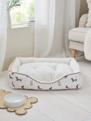Stacey Solomon Natural Dog Bed Home at ASDA