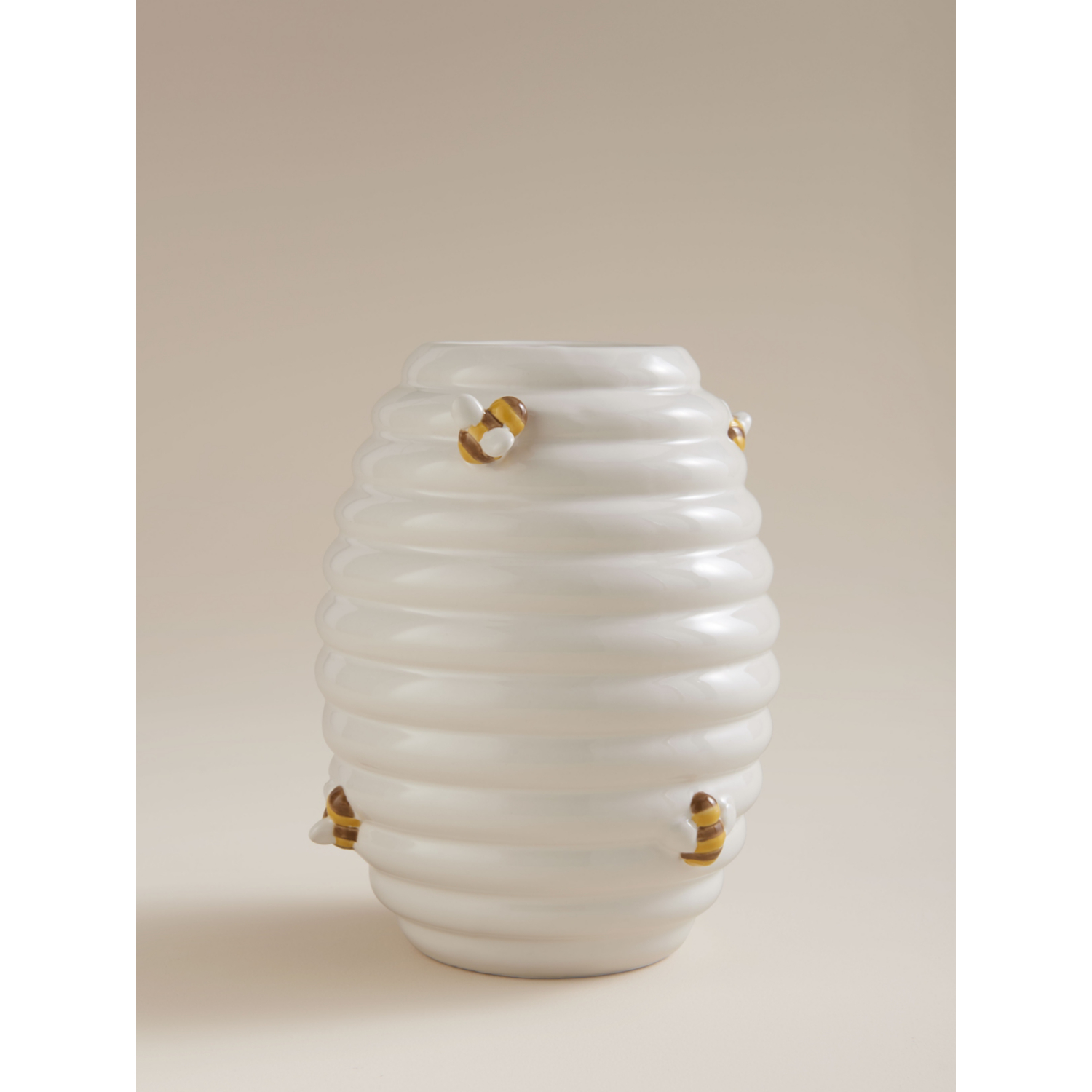 George White Bee Vase