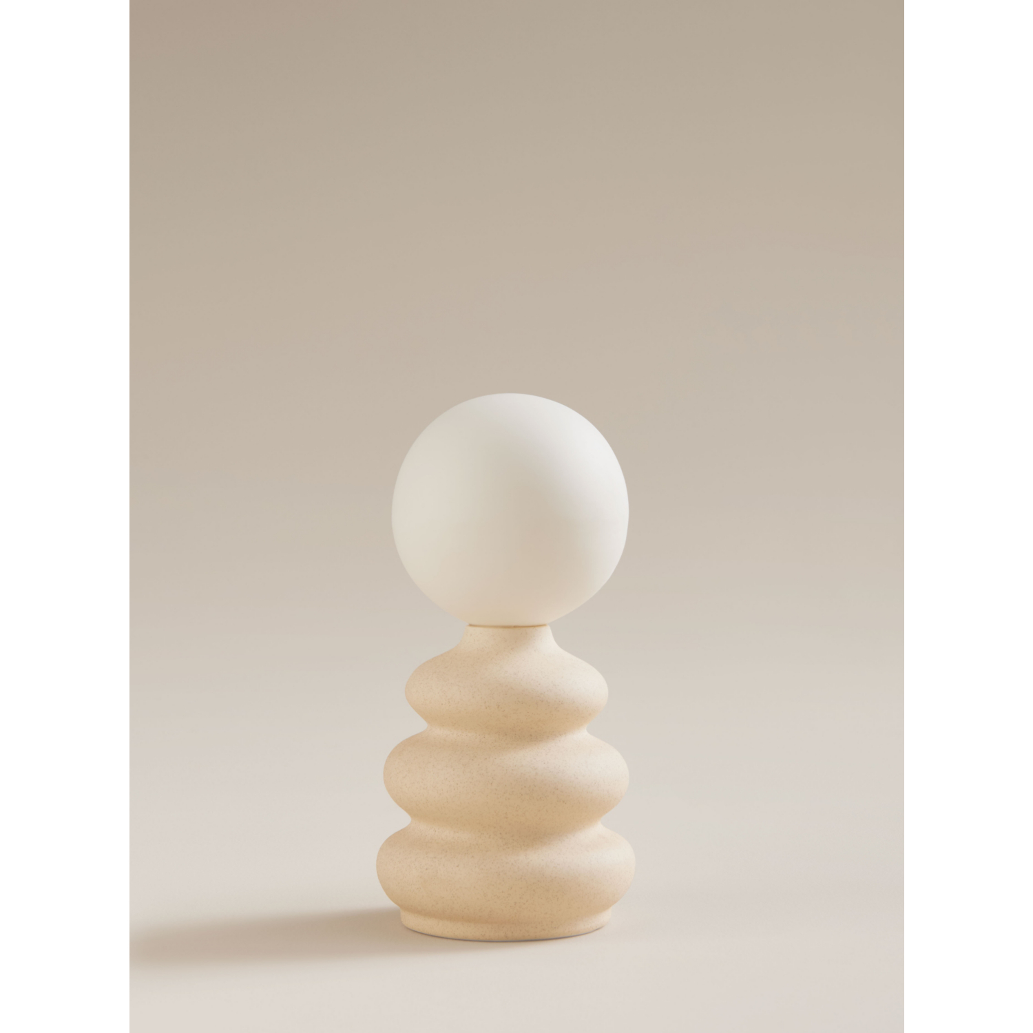 George Cream Sculptural Battery Decorative Light
