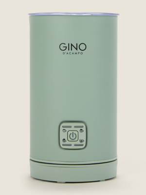 Gino D'Acampo SoftTouch Green Milk Frother Home at ASDA