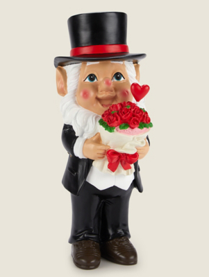 Valentine’s Day Gnome Outdoor & Garden at ASDA