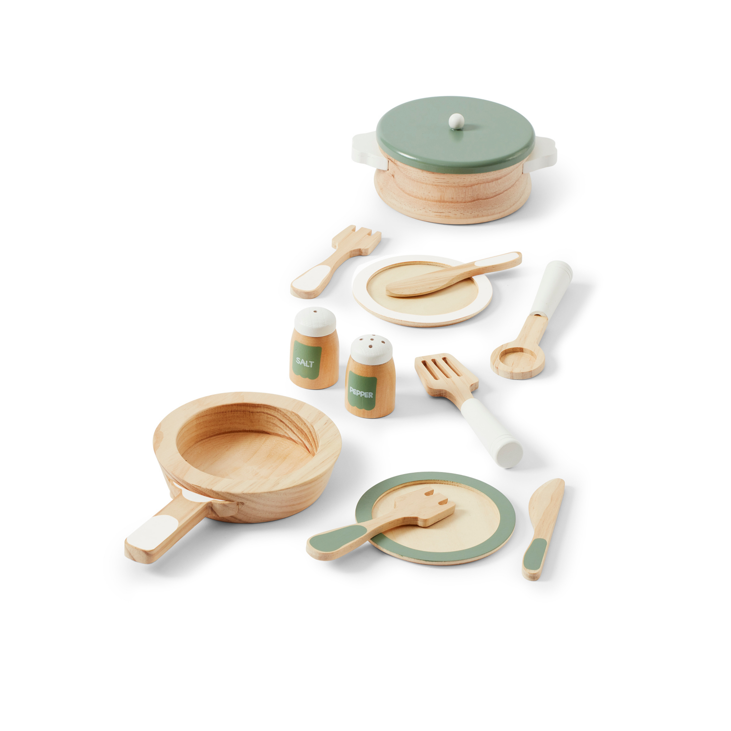 George Natural Asquith Wooden Cooking Set