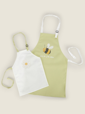 Mother's Day Mummy & Me Apron Set Home at ASDA