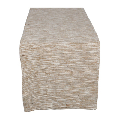 George Unisex Natural Jute Table Runner 33Cm