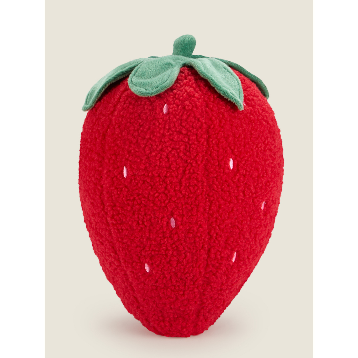 George Red Strawberry-Shaped Cushion