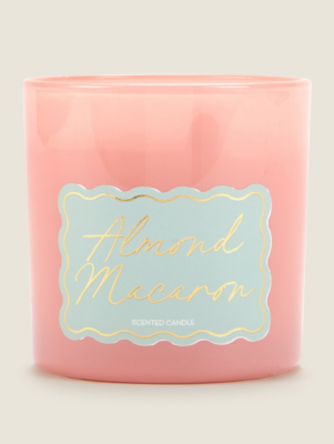 Pink Almond Macaron Votive Candle Home at ASDA