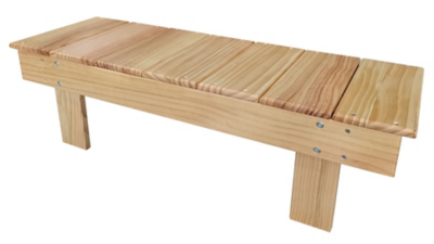 Kids Wooden Bench Outdoor Garden George At ASDA   5063089364659