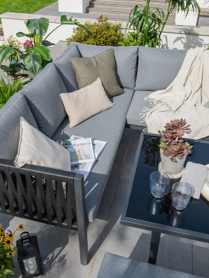 Floor Cushions Asda Outdoor Cushion Monaco Corner Sofa Dining Set