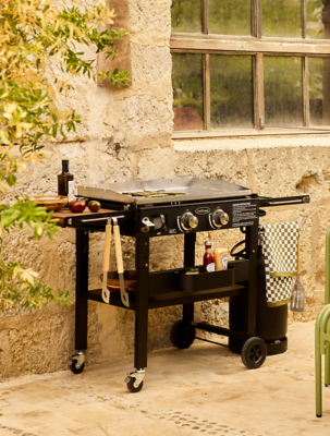 Uniflame Asda Griddle Pan Black Uniflame Burner Gas Griddle BBQ