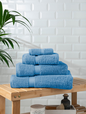 Cobalt Blue Super Soft Cotton Towel & Bath Mat Range | Home | George at ...