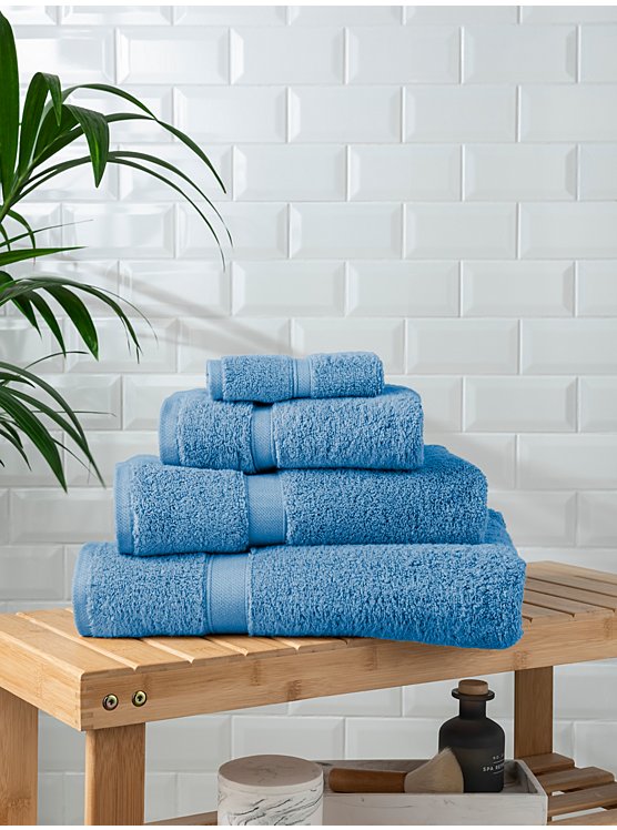 Cobalt Blue Super-Soft Cotton Towel Range