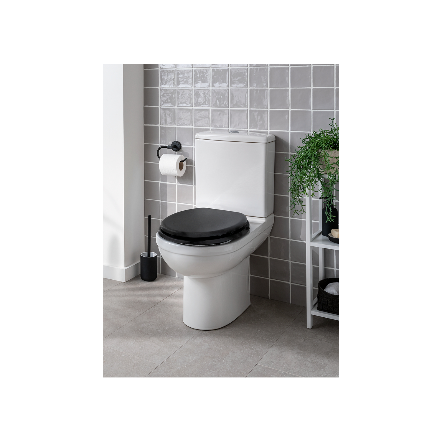 George Black Toilet Seat