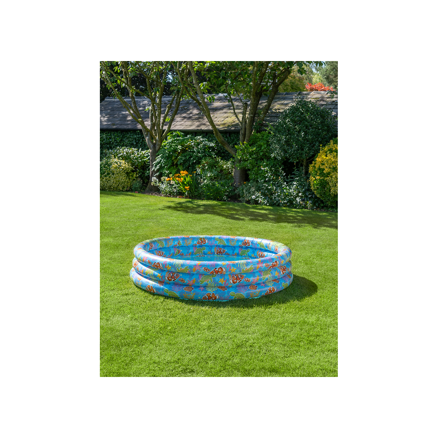 George Multi Hapello 3 Ring Sea World Paddling Pool