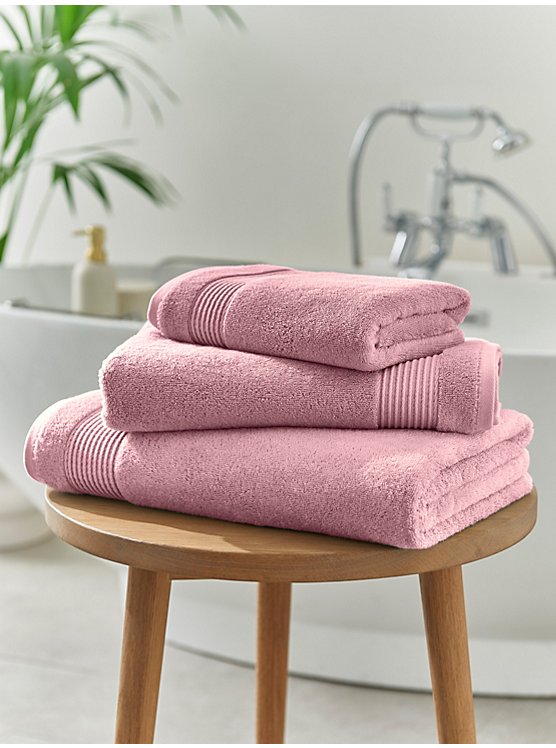 Just Pink Egyptian Cotton Towel