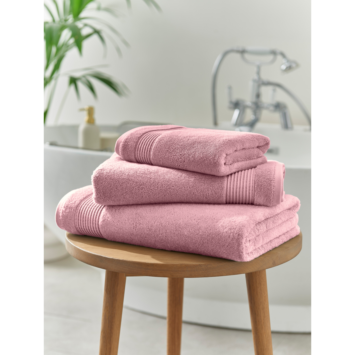 George Pink Egyptian Cotton Towel Range