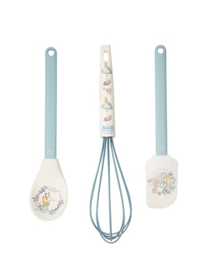 Disney Alice In Wonderland Utensils Set of 3 Home at ASDA