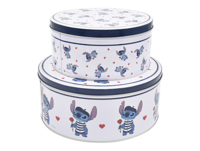Baking Tins Sandwich Tins Asda Disney Stitch Love Cake Tins Set Of
