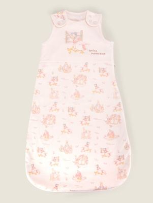 Pink Peter Rabbit Cotton Sleep Bag 1 Tog Baby at ASDA