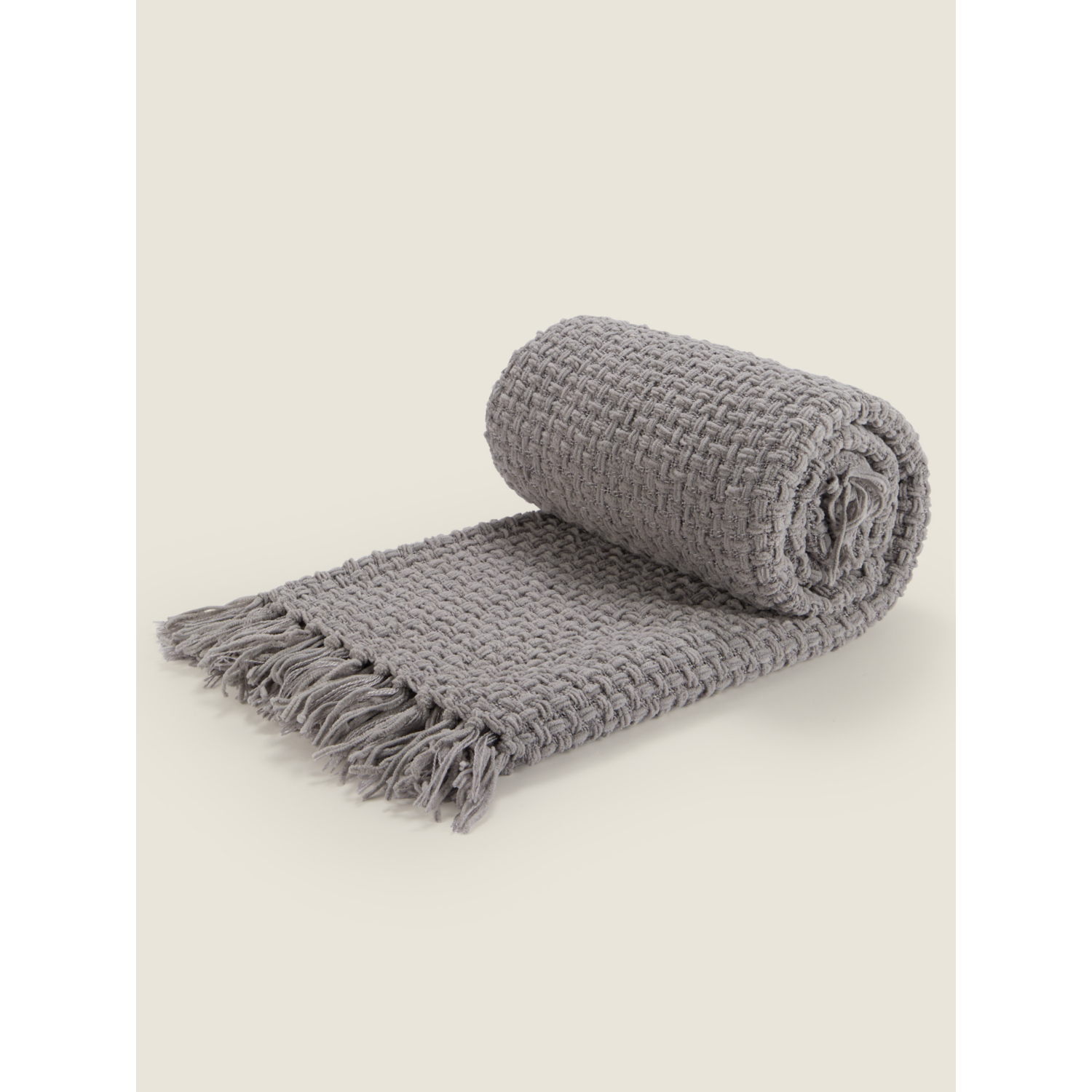 George Grey Chenille Throw - 120Cm X 150Cm
