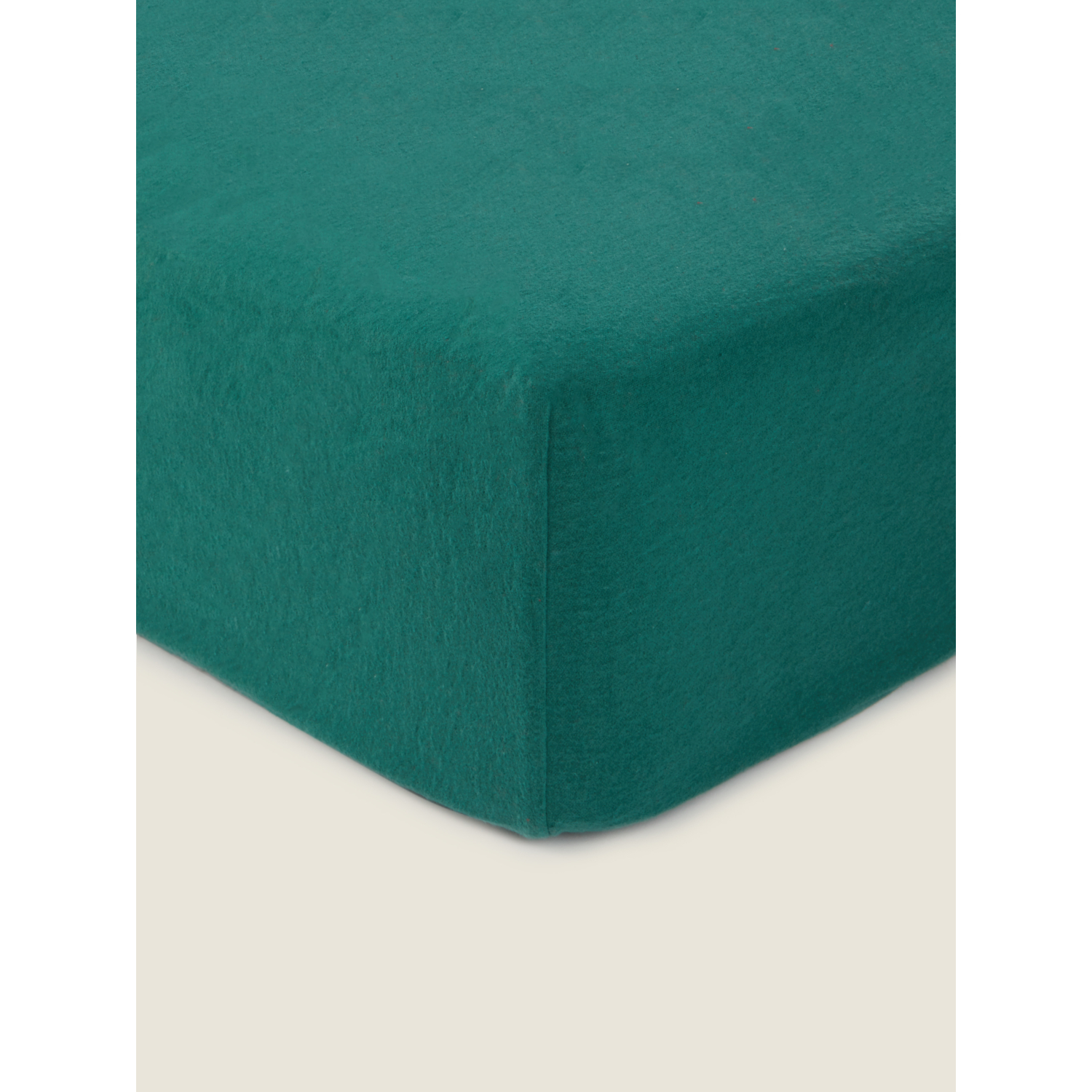 George Green Deep Brushed Cotton Plain Fitted Sheet