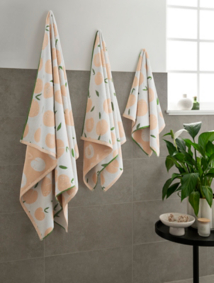 Peach Towel Range Home at ASDA