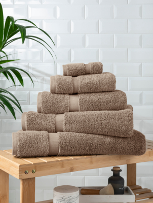 Natural Super Soft Cotton Towel Bath Mat Range