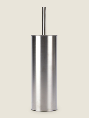 Chrome Toilet Brush Holder Home at ASDA