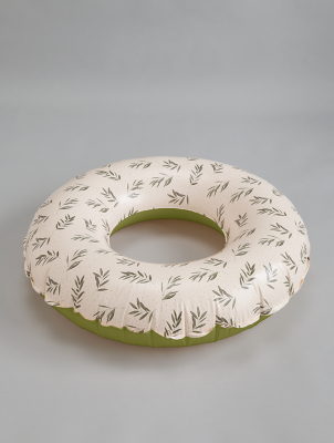 Stacey Solomon Cream Leaf Print Inflatable Swim Ring Toys