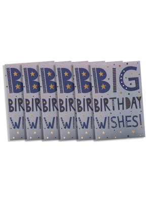 Big Birthday Wishes Birthday Cards 6 Pack Toys & Character