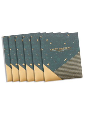 Happy Birthday To You Cards 6 Pack Toys & Character at ASDA