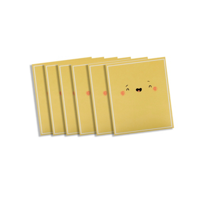 George Unisex Kids Multi Smiley Face Blank Cards - Pack - Size 6