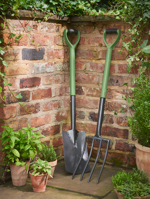 Garden Spade and Fork Set Outdoor & Garden at ASDA