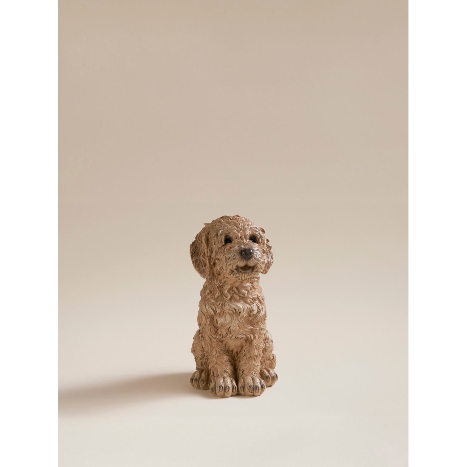 George Natural Cockapoo Garden Ornament