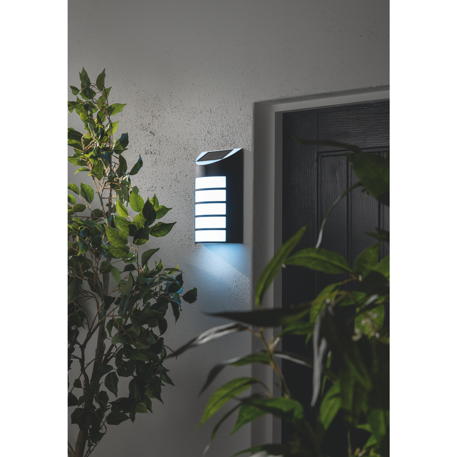 George Black Brooklyn Solar Wall Light