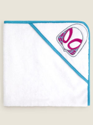 Disney SpiderMan Ghost Hooded Towel Baby at ASDA