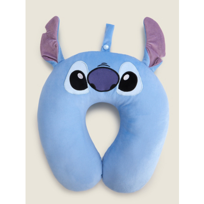 Disney Blue Lilo & Stitch 3D Ears Travel Pillow Size 3