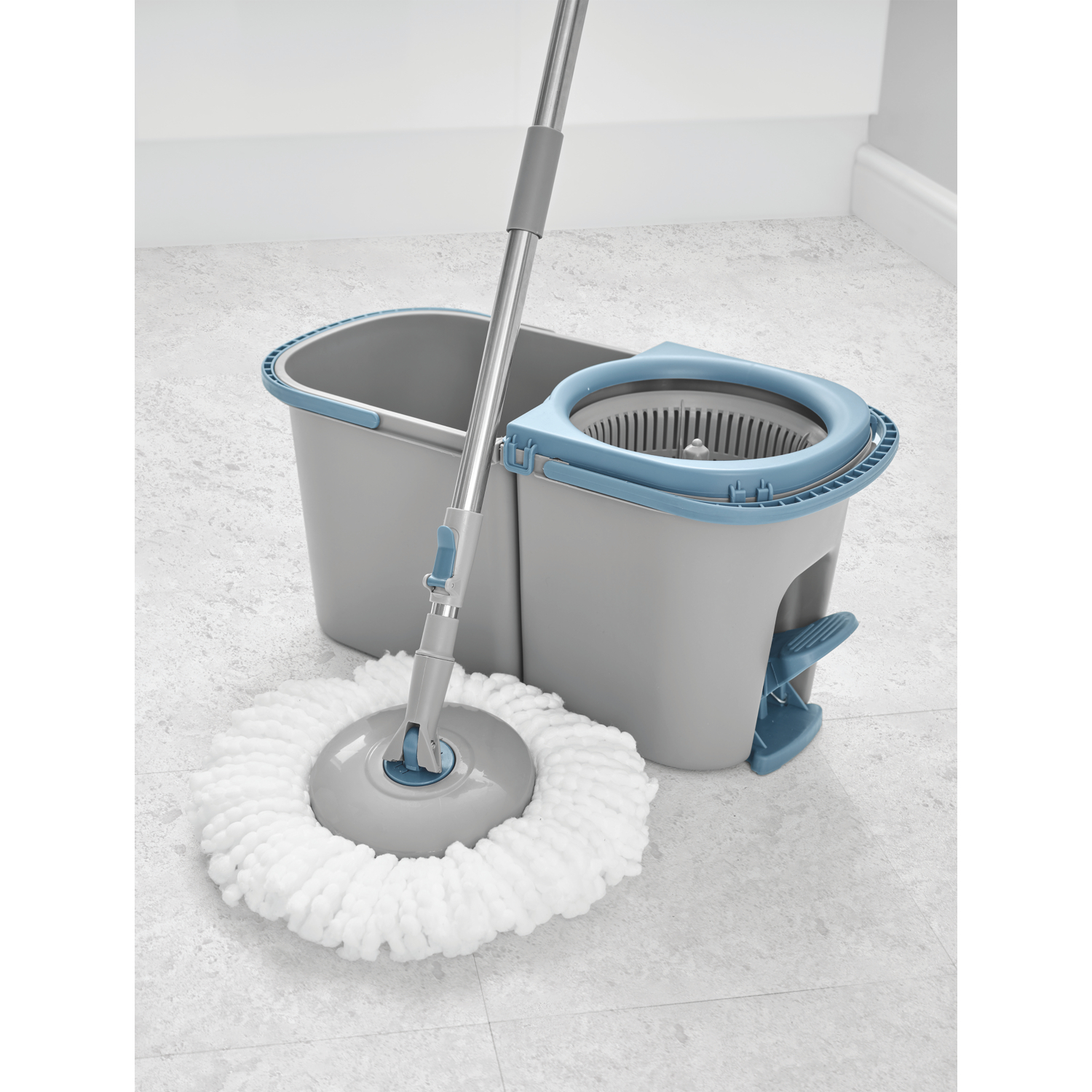 George Grey Spin Mop Set