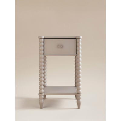 George Grey Bobbin Bedside Table