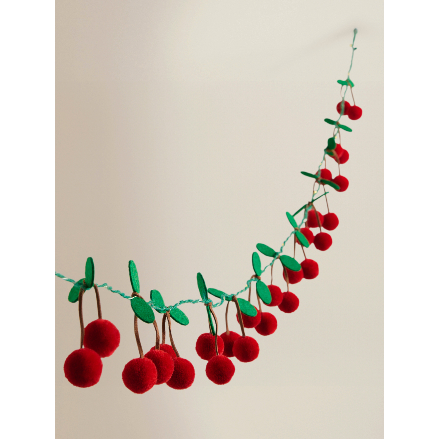 George Red Cherry String Led Lights