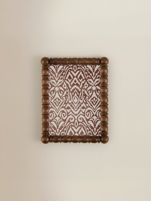 Brown Dark Wood Bobbin Frame 7 x 5Inch | Home | George at ASDA
