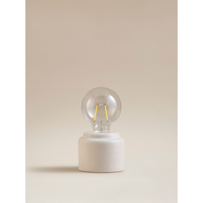 George Neutral Portable Lamp - Natural