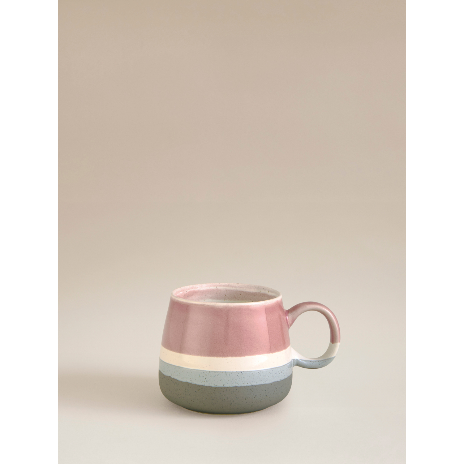 George Pink Reactive Glaze Stoneware Mug