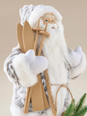 Standing Santa With Skis | Christmas | George at ASDA